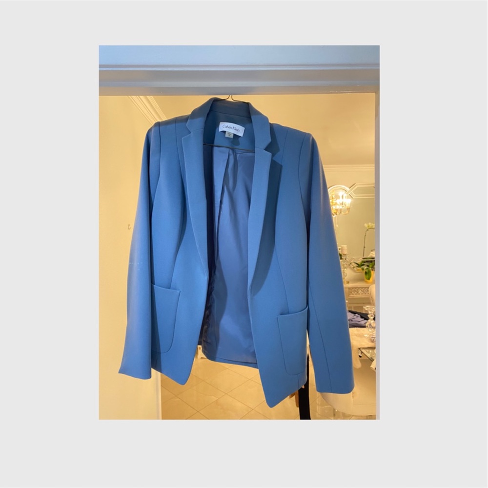 Blueish Grey Calvin Klein Blazer💙